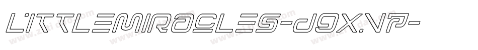 LittleMiracles-d9xV7字体转换