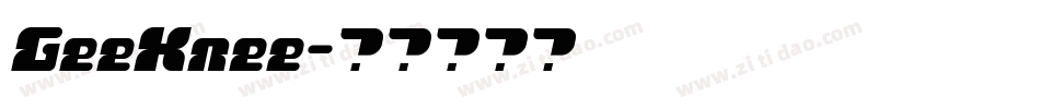 GeeKnee字体转换