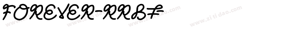 Forever-rRB7字体转换