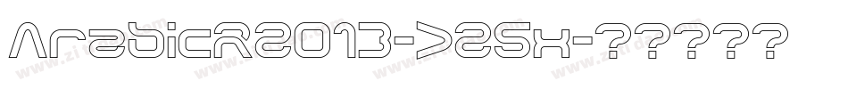 ArabicR2013-J25x字体转换