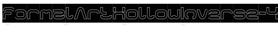 FormalArtHollowInverse-48o4字体转换