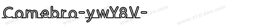 Comebro-ywY8V字体转换
