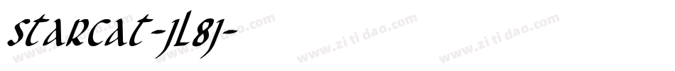 StarCat-jL8j字体转换 StarCat-jL8j字体转换