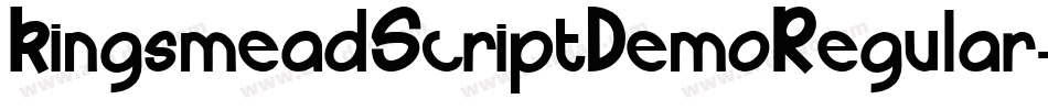 KingsmeadScriptDemoRegular-rgx3L字体转换 KingsmeadScriptDemoRegular-rgx3L字体转换
