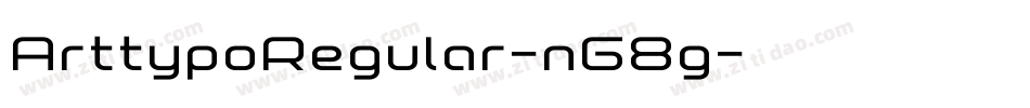 ArttypoRegular-nG8g字体转换