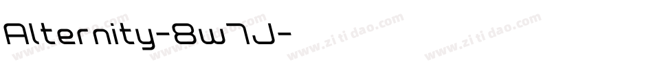 Alternity-8w7J字体转换