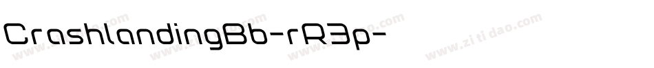 CrashlandingBb-rR3p字体转换