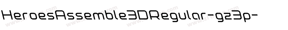 HeroesAssemble3DRegular-gz3p字体转换