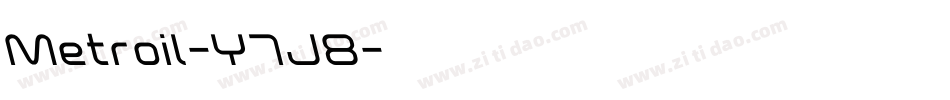 Metroil-Y7J8字体转换 Metroil-Y7J8字体转换