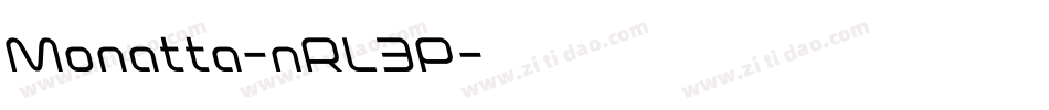 Monatta-nRL3P字体转换 Monatta-nRL3P字体转换