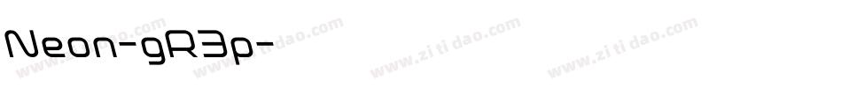 Neon-gR3p字体转换 Neon-gR3p字体转换