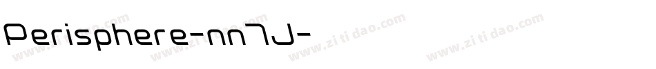 Perisphere-nn7J字体转换