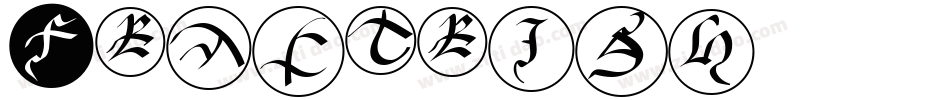 Fractrish字体转换