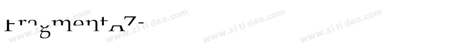 FragmentAZ字体转换