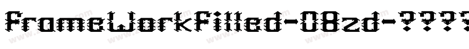 FrameWorkFilled-O8zd字体转换