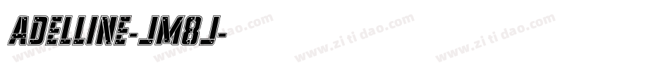 Adelline-jM8j字体转换