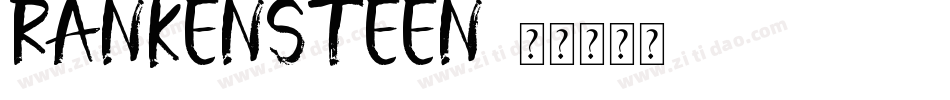 Rankensteen字体转换
