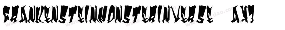 FrankensteinMonsterInverse-AX7m字体转换