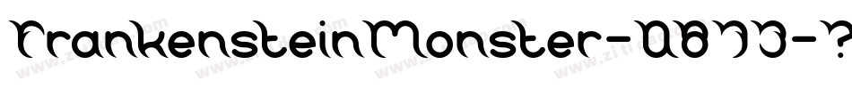 FrankensteinMonster-O873字体转换
