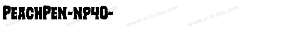 PeachPen-np4O字体转换