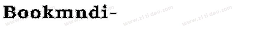 Bookmndi字体转换