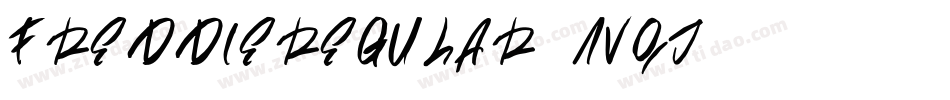 FreddieRegular-1Vqj字体转换