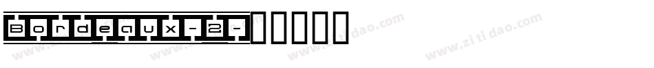 Bordeaux-2字体转换