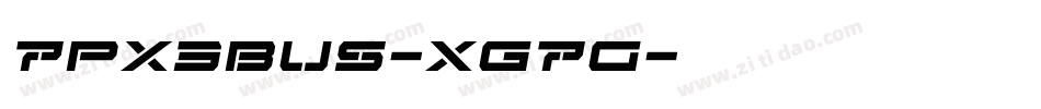 7Px3bus-XG7g字体转换 7Px3bus-XG7g字体转换