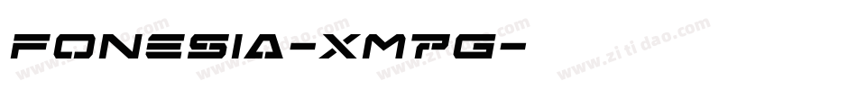 Fonesia-XM7G字体转换