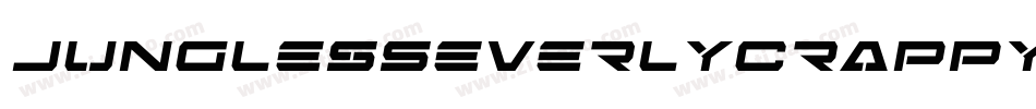 JunglesSeverlyCrappyFont-zr7G字体转换