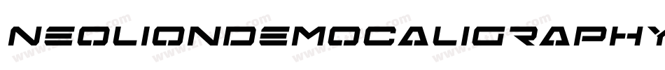 NeolionDemoCaligraphy-p7g4v字体转换 NeolionDemoCaligraphy-p7g4v字体转换