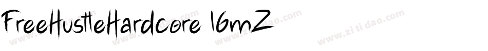 FreeHustleHardcore-l6mZ字体转换