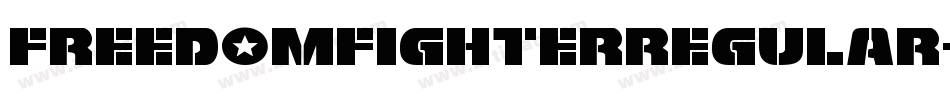 FreedomFighterRegular-GE9G字体转换 FreedomFighterRegular-GE9G字体转换