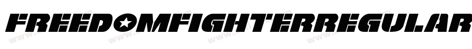 FreedomFighterRegular-GE9G字体转换 FreedomFighterRegular-GE9G字体转换
