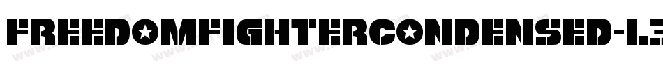 FreedomFighterCondensed-l3Dd字体转换 FreedomFighterCondensed-l3Dd字体转换