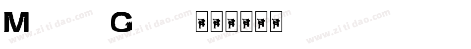 ModifiedGothic字体转换