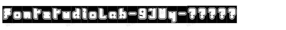 FontstudioLab-9JVy字体转换