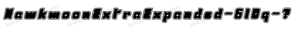 HawkmoonExtraExpanded-6lDq字体转换