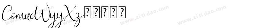 Comuc-WyyXz字体转换