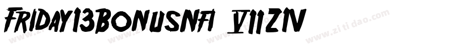 Friday13BonusNfi-7Z1V字体转换