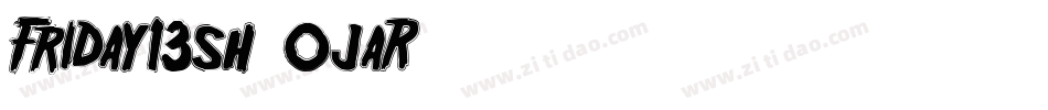 Friday13sh-0jaR字体转换