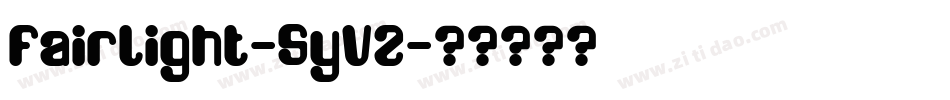 Fairlight-5yVZ字体转换
