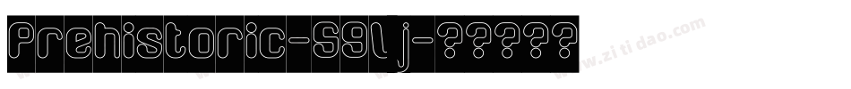 Prehistoric-59Vj字体转换