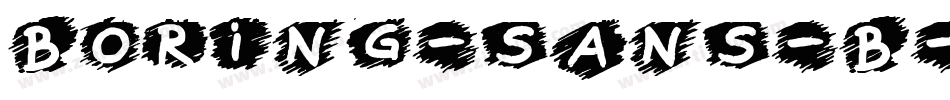 Boring-Sans-B-Italic-trial字体转换