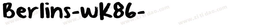 Berlins-wK86字体转换