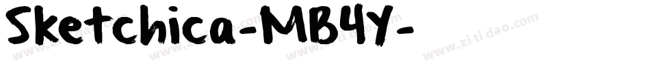 Sketchica-MB4Y字体转换