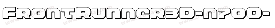FrontRunner3D-n7oO字体转换
