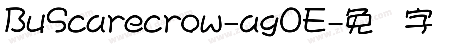 BuScarecrow-ag0E字体转换