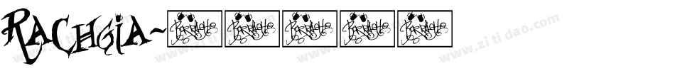 RACHGIA字体转换