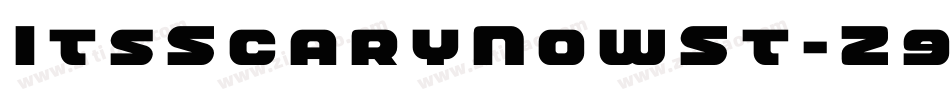 ItsScaryNowSt-Z9pZ字体转换